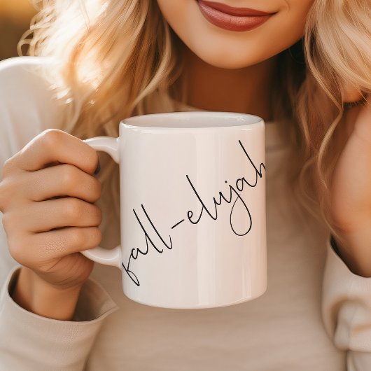 Herfst-elujah (Hallelujah Het is Herfst) Koffiemok