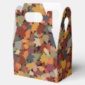 Herfst en bladeren bedankdoosjes (Geopend)