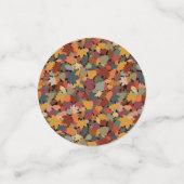 Herfst en bladeren confetti (Kleine voorkant)