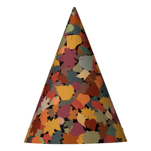 Herfst en bladeren feesthoedjes (Voorkant)