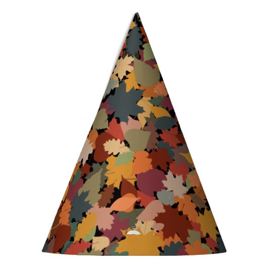 Herfst en bladeren feesthoedjes (Links)