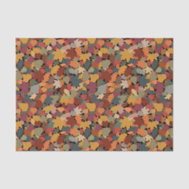 Herfst en bladeren tissuepapier