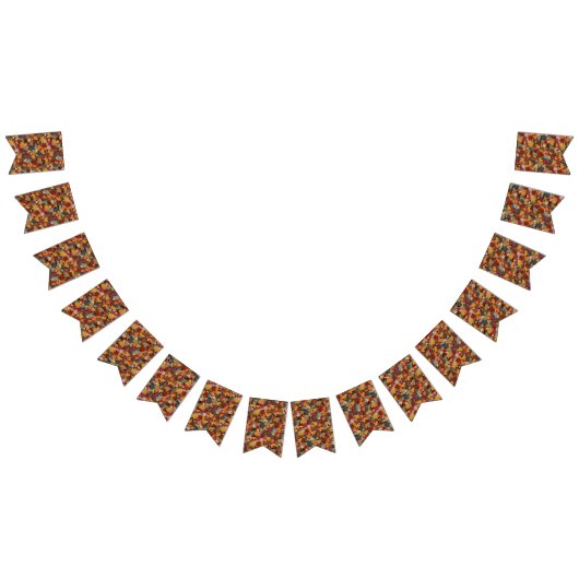 Herfst en bladeren vlaggetjes (Alle)