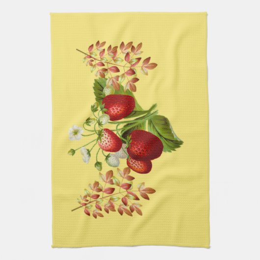 Herfst- en herfstafval theedoek (Verticaal)