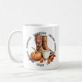 Herfst- en herfstvibes koffiemok (Links)