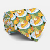 Herfst en Pompoentaart Stropdas (Opgerold)