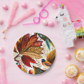 Herfst en Thanksgiving ontwerp Papieren Bordje (Feest)