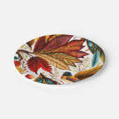 Herfst en Thanksgiving ontwerp Papieren Bordje (Gekanteld)