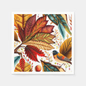 Herfst en Thanksgiving ontwerp Servet (Voorkant)