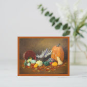 Herfst en Thanksgiving Viering Briefkaart (Staand voorkant)