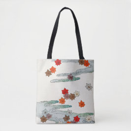 Herfst- en waterillustratie. tote bag