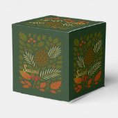 Herfst en Winter Feestdagen Seizoen Groeten Bedankdoosjes (Achterkant)