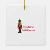 Herfst en Winter Feestdagen Seizoen Groeten Keramisch Ornament (Achterkant)