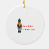 Herfst en Winter Feestdagen Seizoen Groeten Keramisch Ornament (Achterkant)