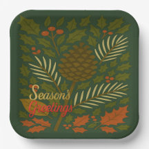 Herfst en Winter Feestdagen Seizoen Groeten