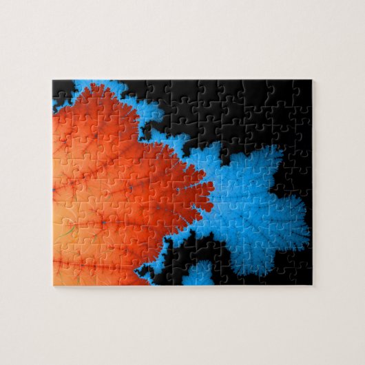 Herfst en winter legpuzzel (Horizontaal)