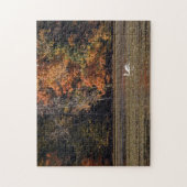 Herfst en zwoegvloed legpuzzel (Verticaal)