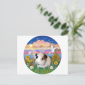 Herfst Engel - Cavia Pig 1 Briefkaart (Staand voorkant)