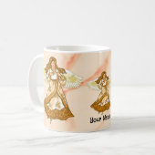 Herfst Engel Koffiemok (Voorkant links)