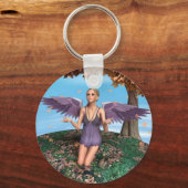 Herfst engel sleutelhanger (Voorkant)