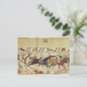 Herfst Engels en Frans soldaten naast elkaar Briefkaart (Staand voorkant)