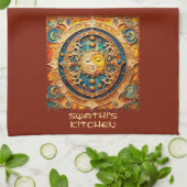 Herfst Equinox '24 Theedoek (Gevouwen)