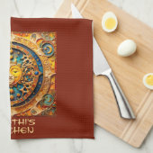 Herfst Equinox '24 Theedoek (Quarter Fold)