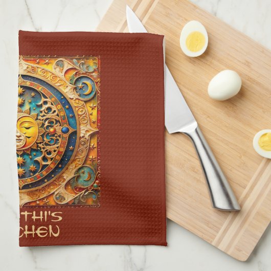 Herfst Equinox '24 Theedoek (Quarter Fold)