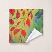 Herfst Equinox Bad Handdoek (Wasdoekje)