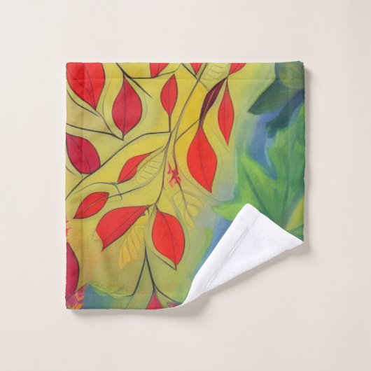 Herfst Equinox Bad Handdoek (Wasdoekje)