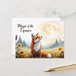 Herfst Equinox Briefkaart