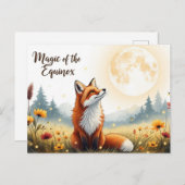 Herfst Equinox Briefkaart (Voorkant / Achterkant)