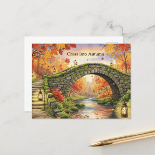 Herfst Equinox Briefkaart