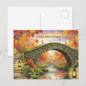 Herfst Equinox Briefkaart (Voorkant / Achterkant)