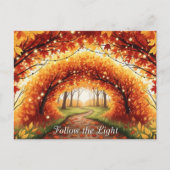 Herfst Equinox Briefkaart (Voorkant)