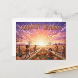 Herfst Equinox Briefkaart