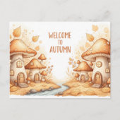 Herfst Equinox Briefkaart (Voorkant)