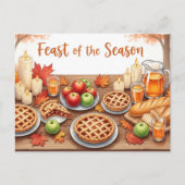 Herfst Equinox Briefkaart (Voorkant)