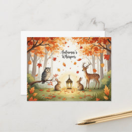 Herfst Equinox Briefkaart