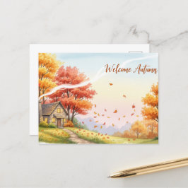 Herfst Equinox Briefkaart