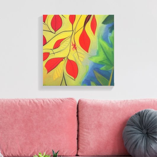 Herfst Equinox Canvas Afdruk (Insitu (Woonkamer))