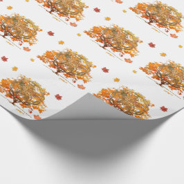 Herfst Equinox Pagan Wiccan. Cadeaupapier