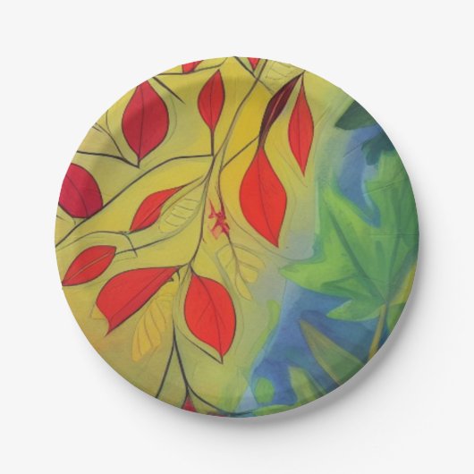 Herfst Equinox Papieren Bordje (Voorkant)