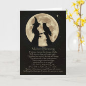 Herfst Equinox van de Zegen Mabon van Wicca de Kaart (Gele Bloem)