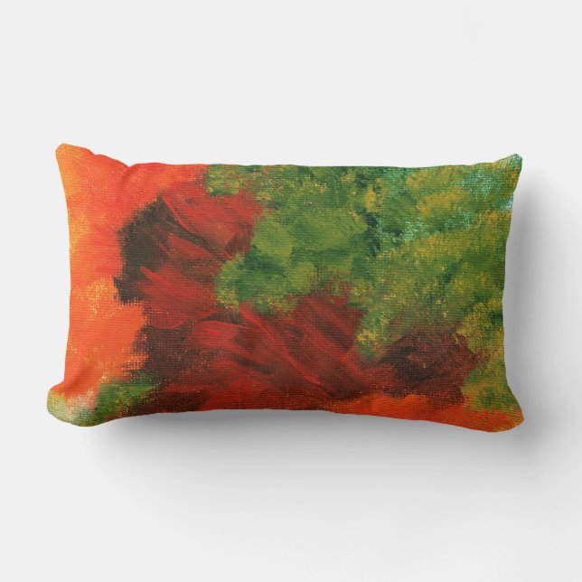 Herfst Equinox Van Originele Kunst Home Decor Kussen (Voorkant)