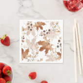Herfst Esdblad Patroon Thanksgiving Servet (Insitu)