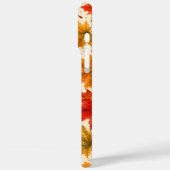 Herfst Esdblad Patroon | Val Oranje Rode Blad Case-Mate iPhone Case (Achterkant / Links)