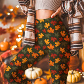 Herfst Esdblad Valt Groen Leggings