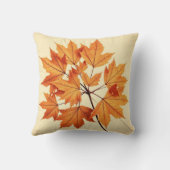 Herfst Esdbladprint: Herfstloof Kussen (Achterkant)