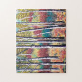Herfst Esdoorn Abstract Puzzel (Verticaal)